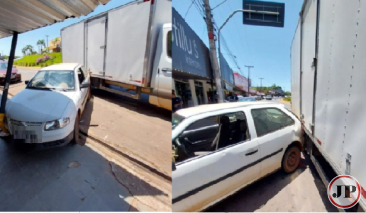 Jornal Populacional Acidente na Avenida Bernardo Sayão região central